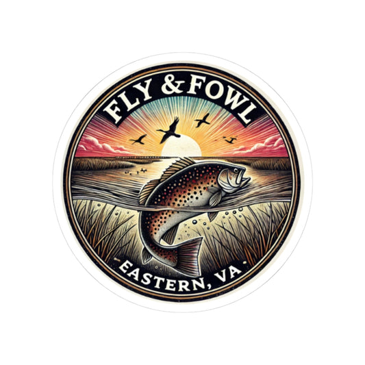 Fly & Fowl Sticker