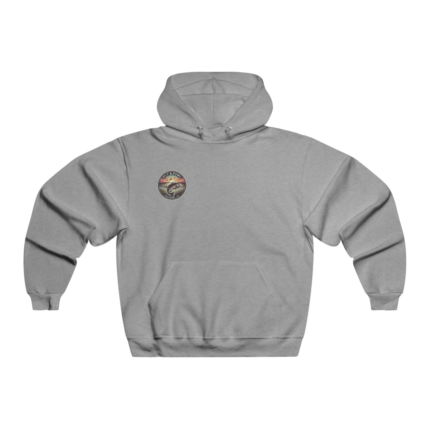 Men's Fish & Nature Graphic Hoodie - Fly & Fowl Eastern VA