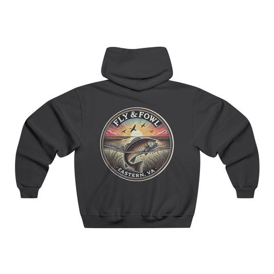 Men's Fish & Nature Graphic Hoodie - Fly & Fowl Eastern VA